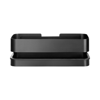 Полиця для душу 25 x 12 см, чорна Nexio Blomus