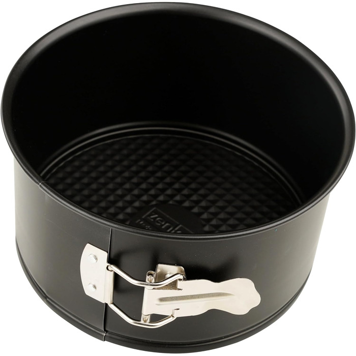 Форма для випічки Zenker 7520 Panettone, пружинна форма з антипригарним покриттям, сковорода чорного кольору для невеликих тортів (форма для торта прибл. Ø185x100 мм), кількість