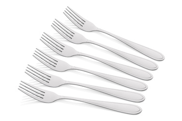 ARDESTO Набір столових виделок Black Mars Ether, 6 приборів, нержавіюча сталь