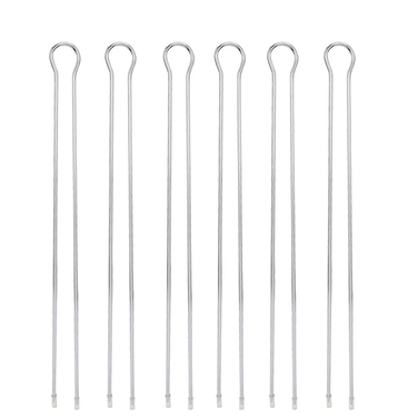 Шампури подвійні 30,5 см в корпусі з нержавіючої сталі GRILLI