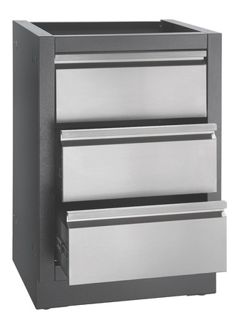 Гриль с двумя выдвижными ящиками 61х61х89 см Oasis Napoleon