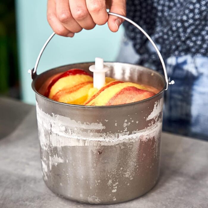 Морожениця та йогуртниця 2,0 л з самоохолоджуючим компресором 180 Вт з контейнером для зберігання Springlane