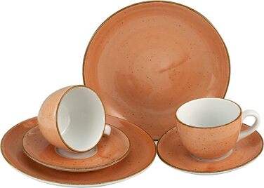 Набор посуды на 2 персоны, 6 предметов, терракотовый Vintage Nature Creatable