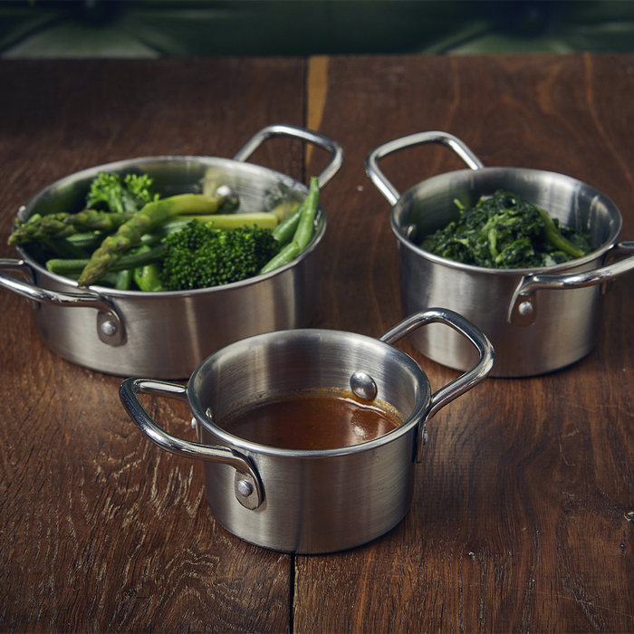 Мини-кастрюлька 12.8*4.2 см, Stainless Steel, GenWare