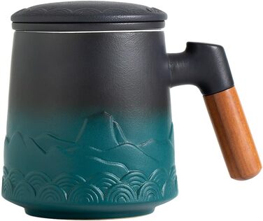 Кружка с крышкой и ситечком, 500 мл Zens