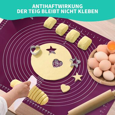 Силиконовые коврики для выпечки 2 предмета Belmalia