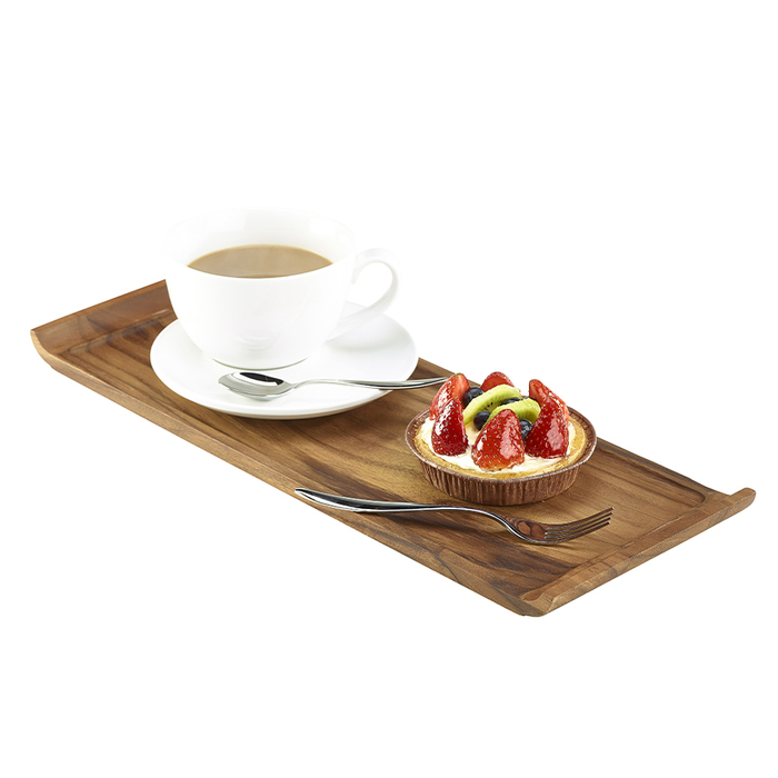Страва прямокутна 46*17.5*2 см, дерев'яна, акація, GenWare