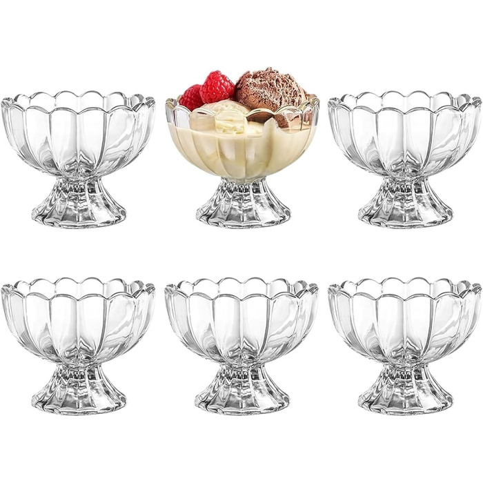 Набір креманок для морозива 6 шт. 142 мл WSQHAO