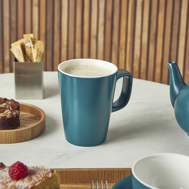 Кружка 340 мл, сине-зеленая матовая, Matt Teal, Color Tea, GenWare