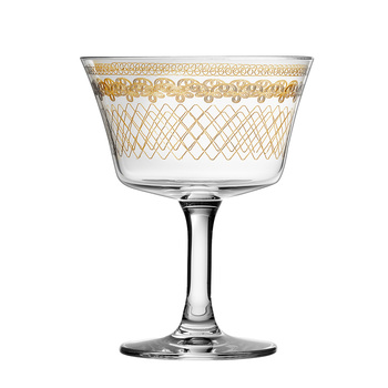 Келих для коктейлю 200 мл, Retro Fizzio 1910 Gold, Urbanbar (Урбанбар)
