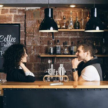 Барний набір для коктейлів, 10 предметів Relaxdays