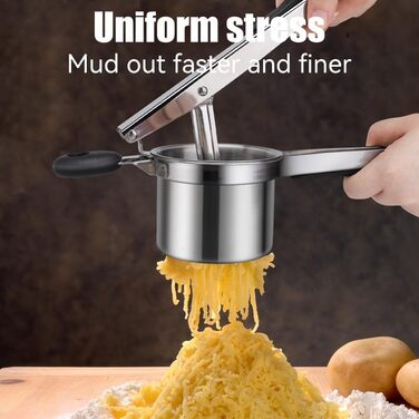 Прес для картоплі з нержавіючої сталі Atliberswo