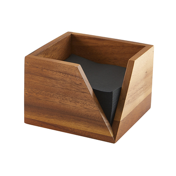 Диспенсер для серветок 14*14*h 10 см, Acacia Wood, Genware