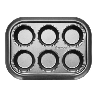 Форма для випічки Fissman 6-ти кексів 29,4x21x3,5 см (5649)
