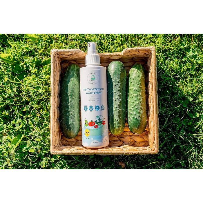 Натуральний спрей для миття овочів та фруктів без фосфатів 250 мл OliveBird