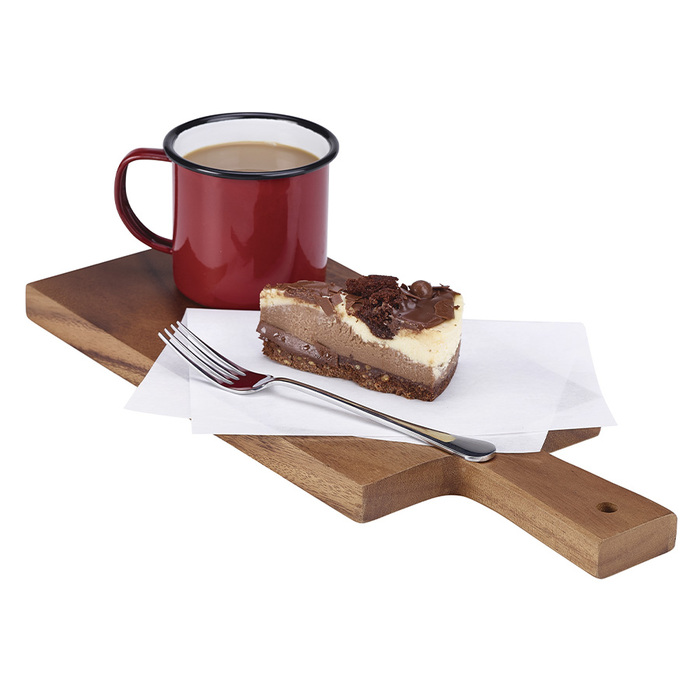 Дошка для подачі 38*15*2 см, з ручкою, акація, GenWare