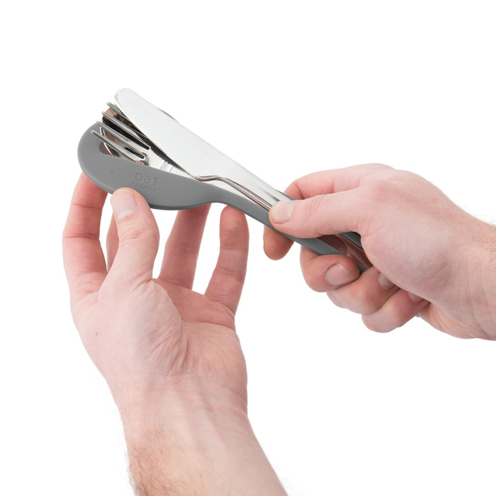 Набір столових приборів дорожній 4 предмети Leo BergHOFF