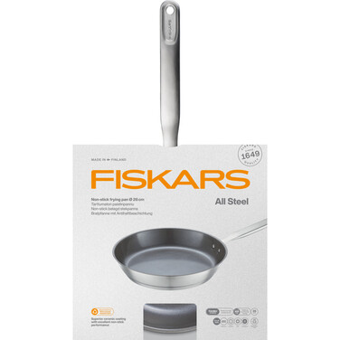 Сковорода Fiskars All Steel матова 26 см (1064744)