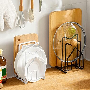 Підставка для обробних дощок 12,5x14,5x21,5 см, чорний LINFIDITE