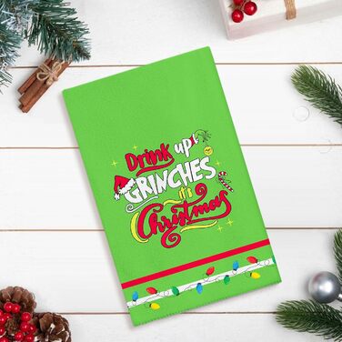 Набір з 2 різдвяних кухонних рушників 45 x 65 см, набір A Ohok