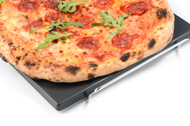 Камень для пиццы прямоугольный 38x30 см с подставкой GRILLI 300380 Код: 012334