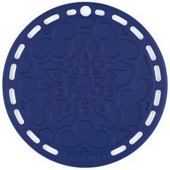Підставка Le Creuset Tradition з силікону, термостійка до 250C, Ø 20 см, 93007300060000 (лазуровий)
