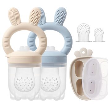 Набір силкіконових ніблерів для дітей 2 шт. KIAANS