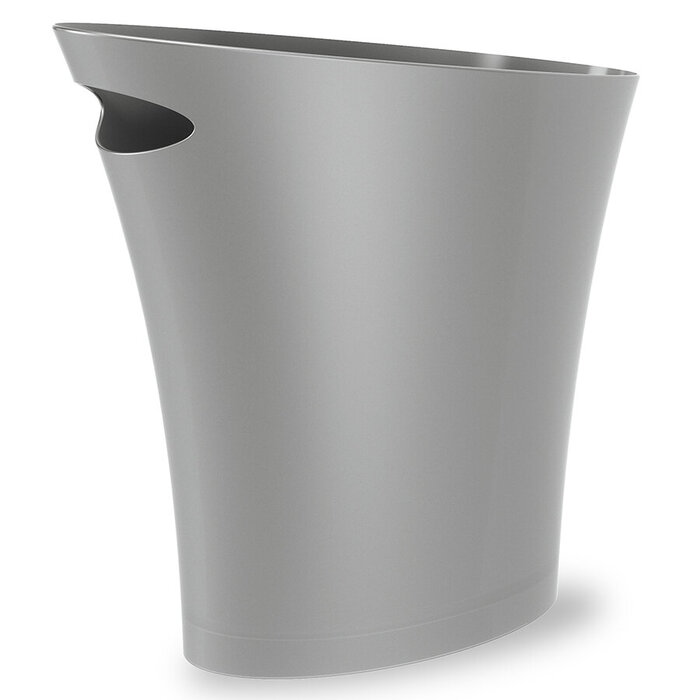 Контейнер для сміття 7,5 л сріблястий Skinny Umbra