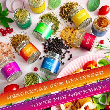 Набір із 12 спецій Selection в подарунковій упаковці Hallingers