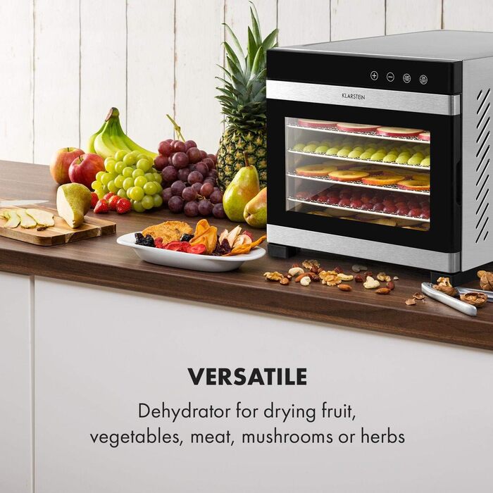 Дегідратор на 6 полиць, 650 Вт Flavour Dry Klarstein