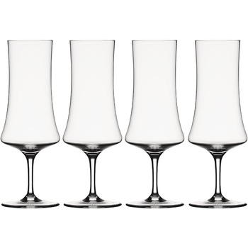 Набір для мартіні з 4 предметів, кришталевий келих, 260 мл, Willsberger Anniversary, 1416150 (пивні тюльпани)