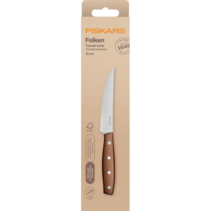 Нож для томатов Fiskars Folken FSC 12 см (1075692)