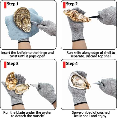 Набір ножів для устриць 2 шт TWUTGAYW