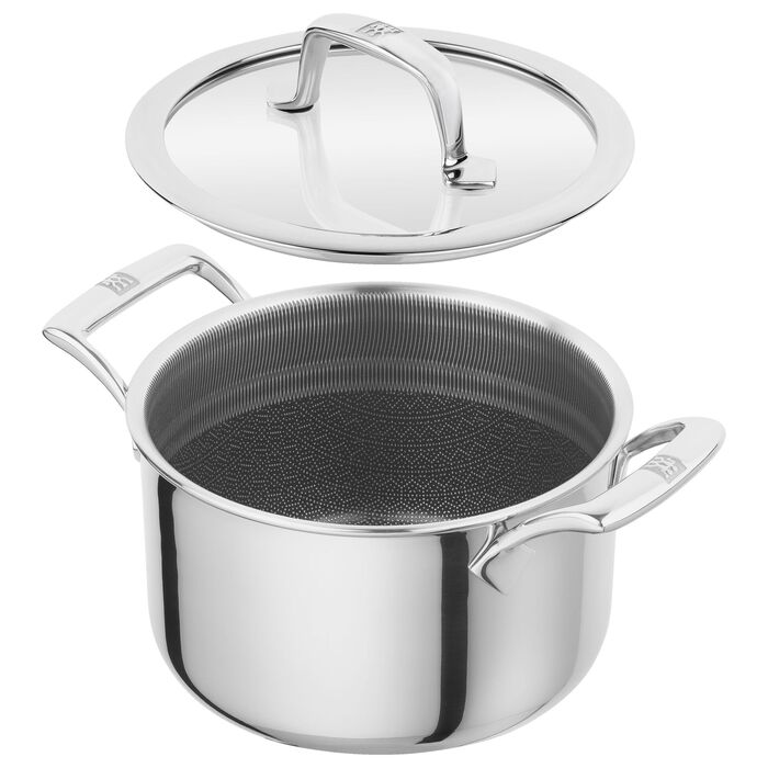 Набор кастрюль с антипригарным покрытием в форме сот со стеклянными крышками, 5 предметов Peak Zwilling