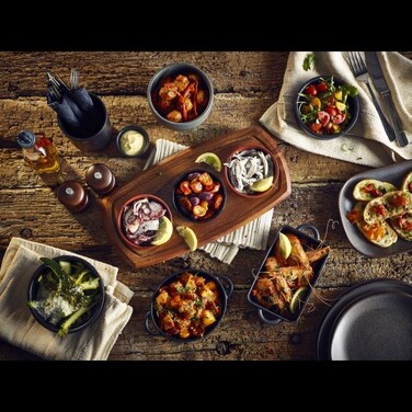 Салатник круглий, 10 см, 140 мл, чорний, GenWare