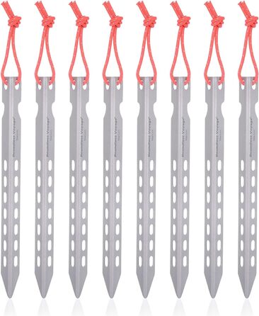 Титановые колышки Сверхлегкие гвозди для палатки Кемпинг Палатка Колья На открытом воздухе Портативные колышки Столбы для палатки Столбы для палатки 12 шт./лот Ti4008P (8 шт./лот-Ti4008P)