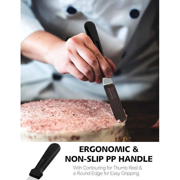 Набор лопаток для глазури 2 шт 15 и 20 см Anaeat