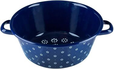 Сито овочеве 26 см, квітково-синій Riess