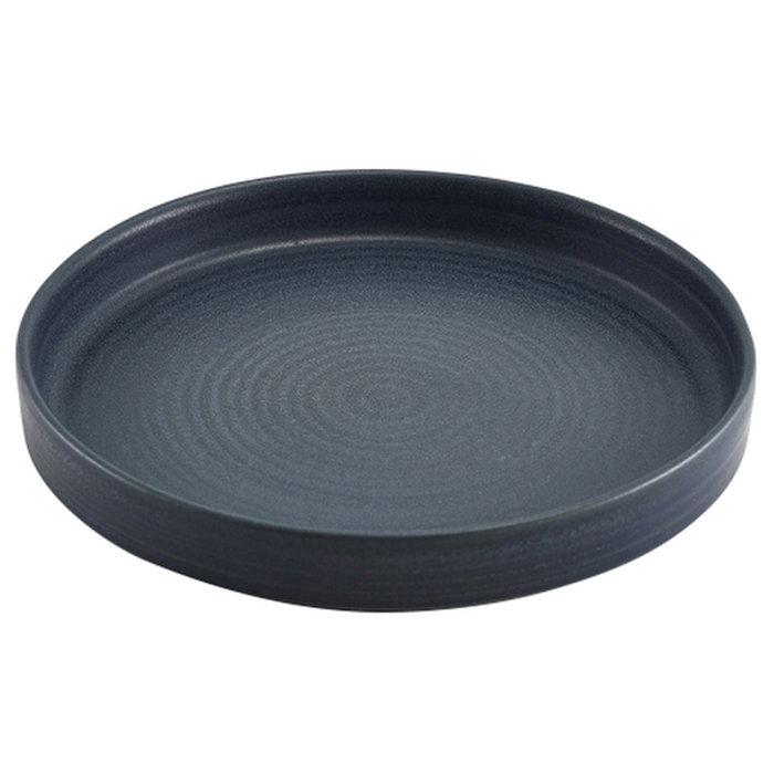 Тарелка с бортиком, 18*2,6 см, презентационная, Terra Stoneware Antigo Denim, GenWare