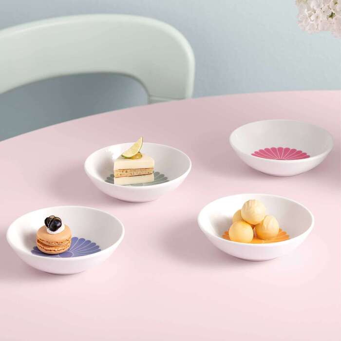 Десертна миска 120 мл, набір 4 предмети, різнокольоровий Fleur Villeroy & Boch
