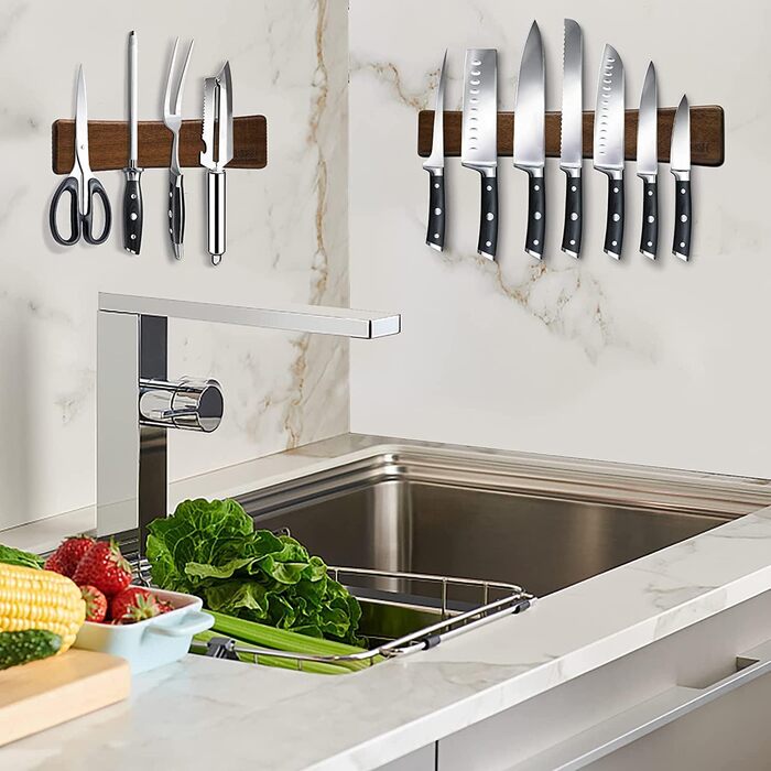 Магнітний тримач для ножів 25 см Vialex