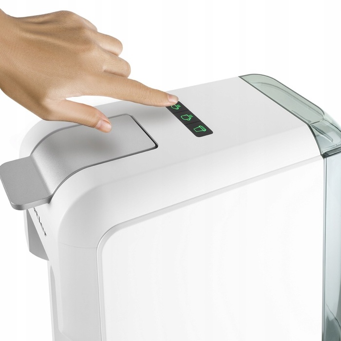 CATLER Кавоварка капсульна Porto 0.8л, капсули, мелена кава, механічне керування, + бокс для адаптерів та капсул, білий