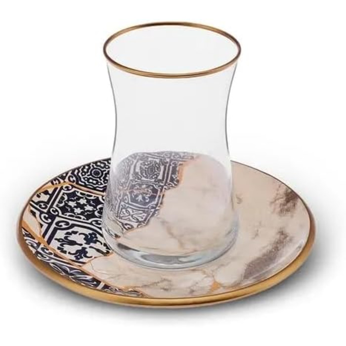 Чайний сервіз із 12 предметів на 6 персон KARACA