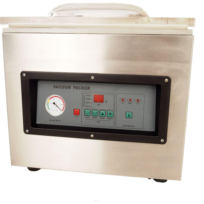 Вакуумний пакувальник з нержавіючої сталі 900 Вт GS Multitrade