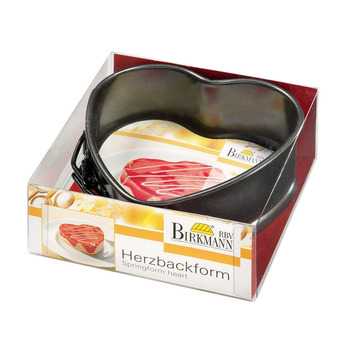 Форма для випічки у вигляді серця розємна маленька, 11 см, RBV Birkmann
