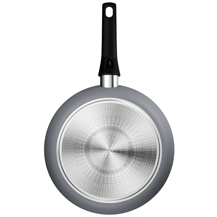 Tefal Сковорода Halo, 28см, алюминий, бакелит, серый