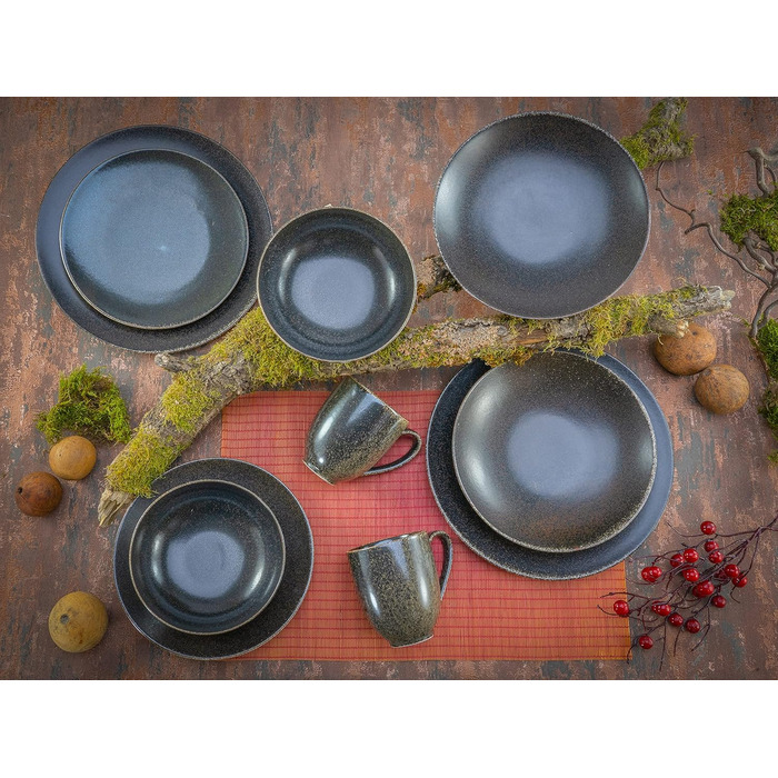 Набір посуду на 4 персони, 20 предметів, Rusty Creatable