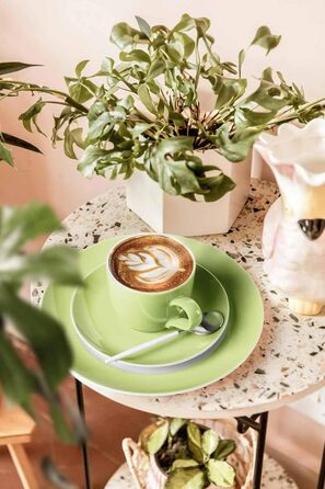 Кофейный сервиз на 6 персон, 18 предметов, салатовый Liberty Pure Colors Seltmann Weiden