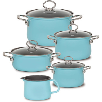 Набір каструль 9 предметів NOUVELLE Riess