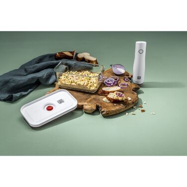 Ланч-бокс вакуумний M, біло-червоний Fresh & Save Zwilling